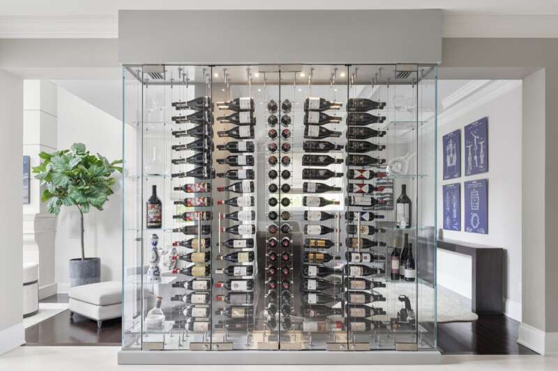 Modern Wine Cellar Lighting