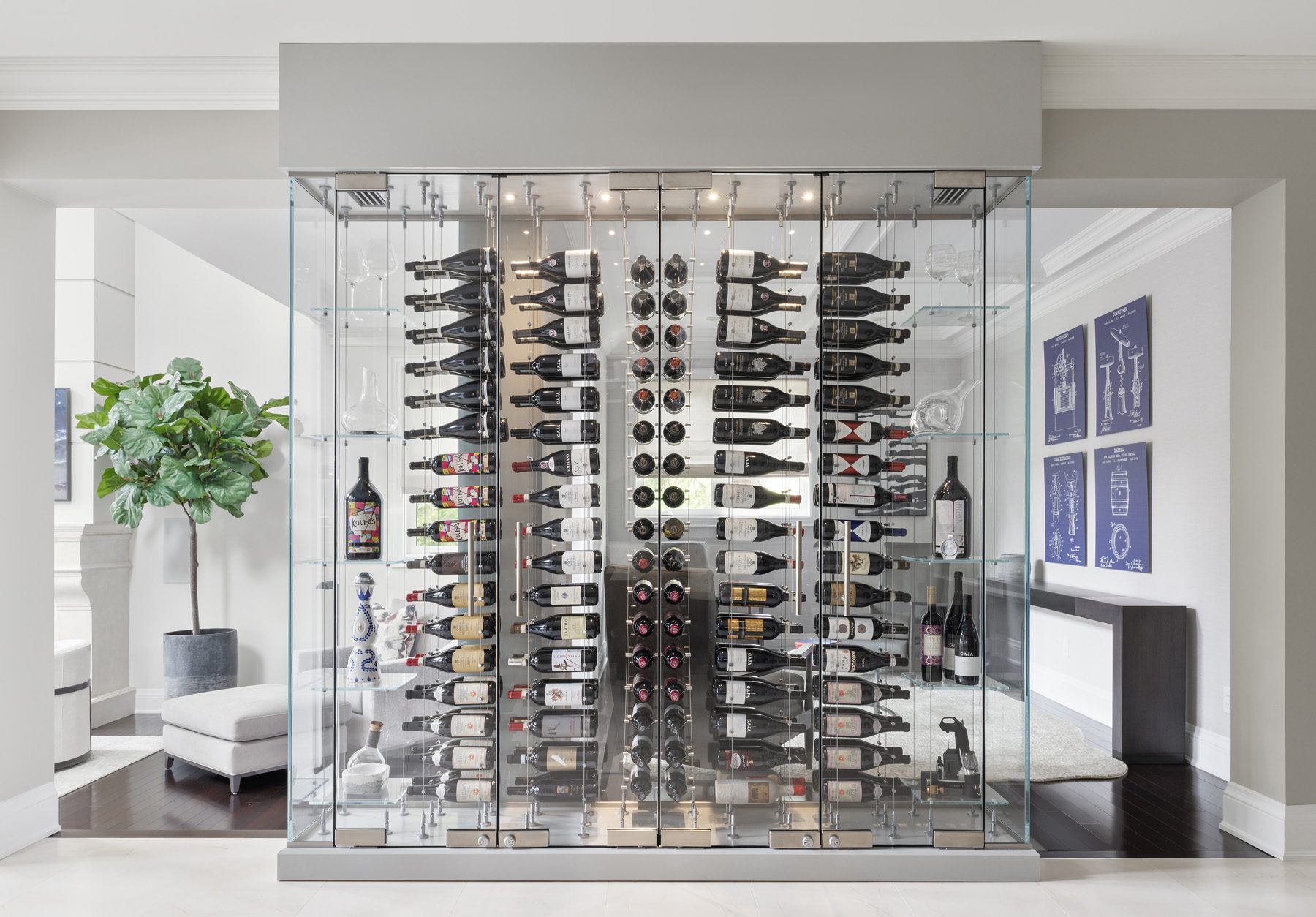 Modern Wine Cellar Lighting - Trend Yard