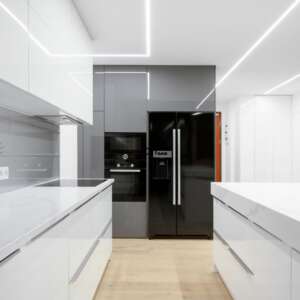 The Challenge of Lighting a Low Ceiling Kitchen