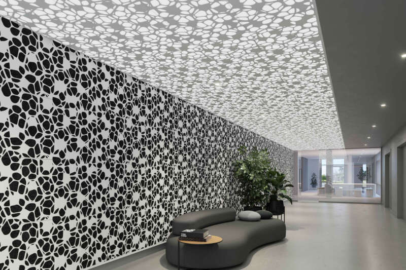 Perforated Ceilings Between Aesthetic and Functionality