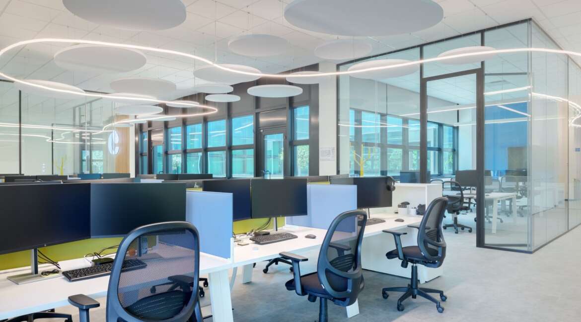 Aesthetic Lighting for Open-Space Offices