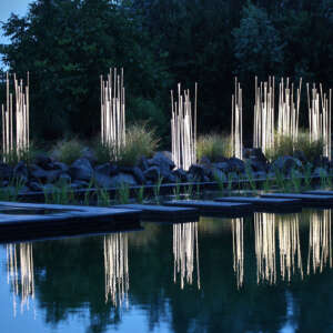 Enjoy Summer Evening by The Pool with The Right Lighting