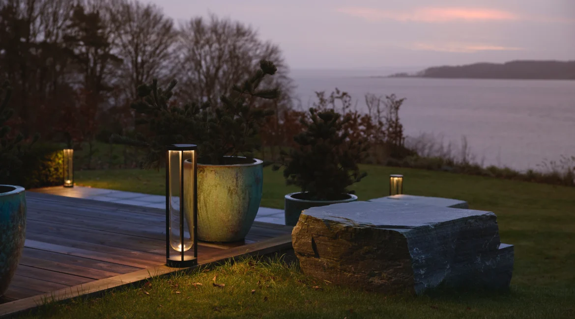 Portable LED Outdoor lighting where design meets functionality Flos