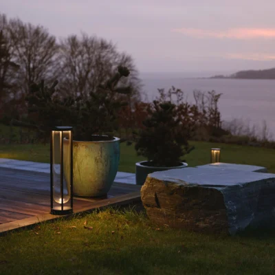 Portable LED Outdoor lighting where design meets functionality Flos